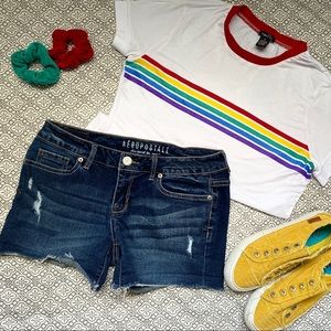 Aéropostale Mid-rise Shorts